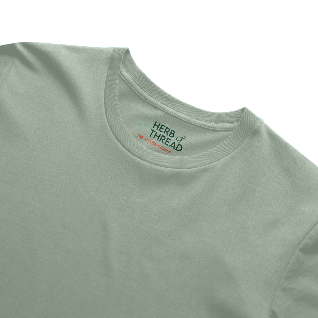 H&T Sativa Tee: Sage