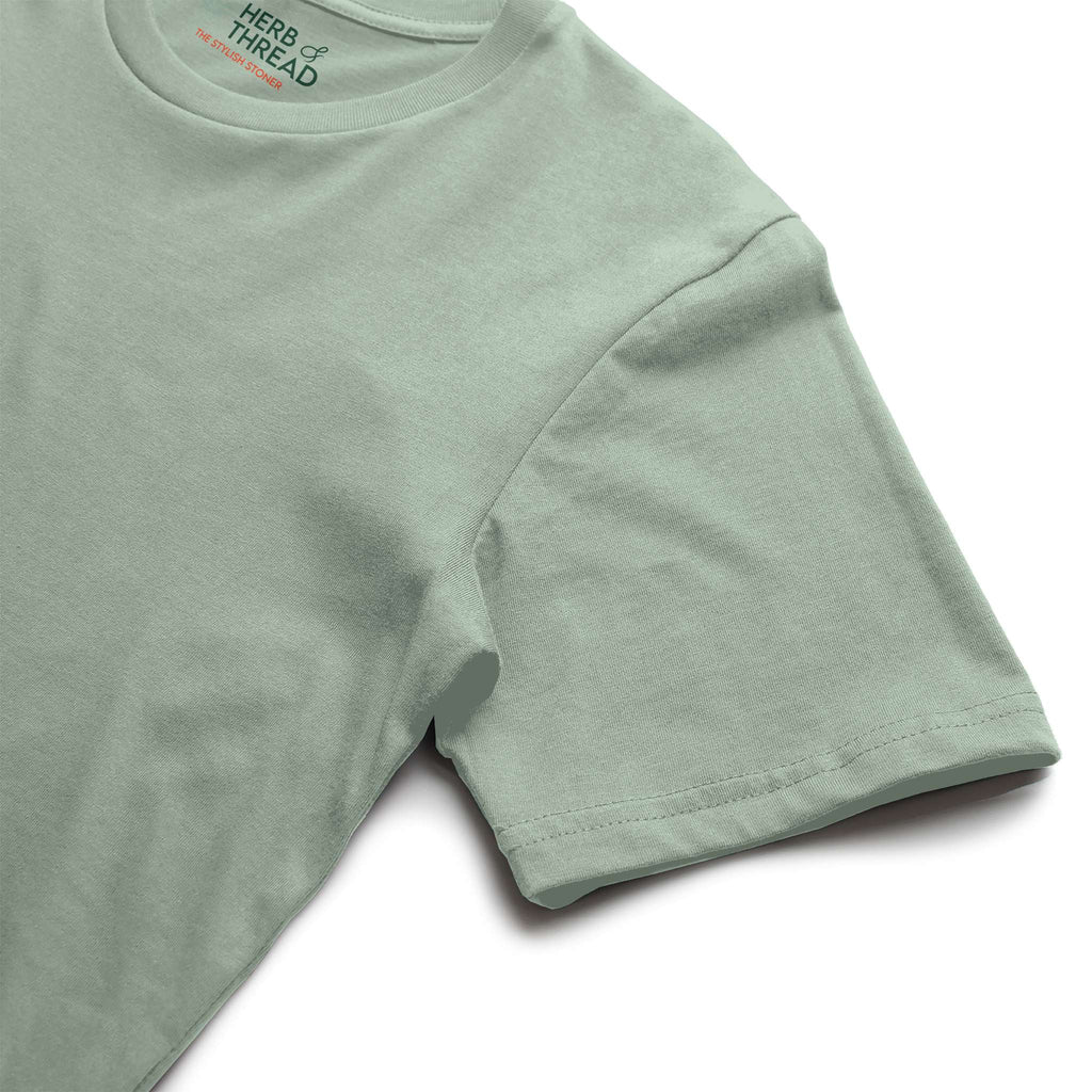 H&T Sativa Tee: Sage